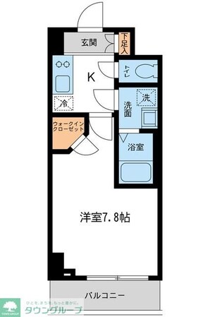 プライムアーバン住吉IIの物件間取画像